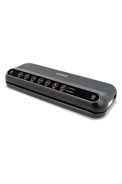 Zass Aparat de etanșat alimente în vid de uz casnic ZASS ZVS 21 Rose Gold, 0,7 bar, Vid 11 L/min, Ideal Sous Vide