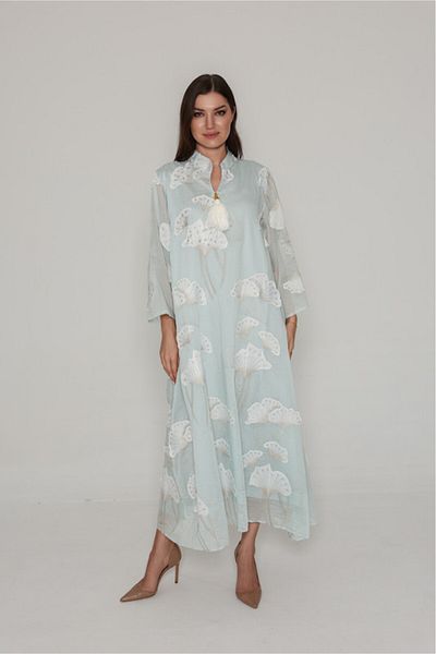 IKKXA Flowy Flower Pattern Dress