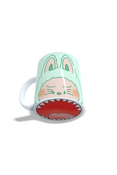 EDESİNG Labubu Ceramic Mug Cup
