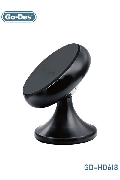 Go-Des Magnetic Adsorption Car Phone Holder with 360° Rotation - GD-HD618