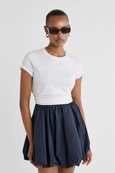Stradivarius Tortoiseshell rectangular sunglasses