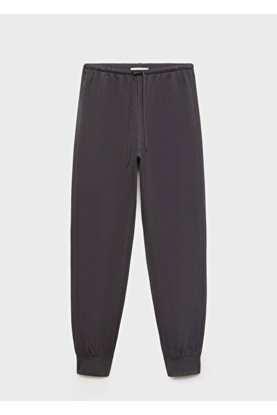 MANGO Woman Karbonize pamuklu jogger pantolon