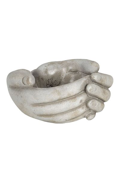 Clayre & Eef Ghiveci din ceramica bej 16 cm x 15 cm x 8 h