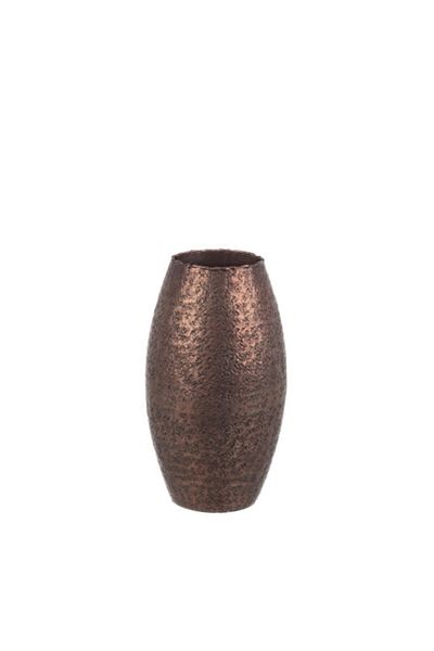 Bizzotto Decorative Flower Vase Metal Cooper Ø 13 cm x 25 h