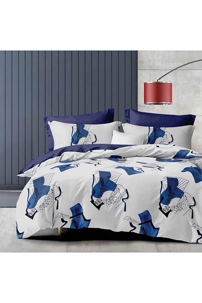 Five Store Single bed linen, Ensio, mercerized cotton, multicolor, 3 pieces