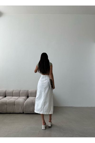 DENİKK TENDINȚĂ FUSTĂ JEAN DENIM DESIGN SPECIAL