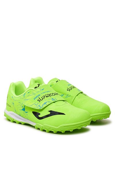 Joma Детски футболни обувки SUPER COPA JR 2409 LEMON FLUOR TURF