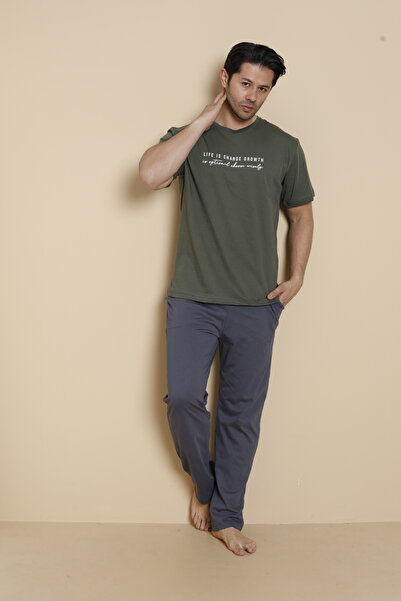 Redline Men's Short Sleeve Pajama Set 9003