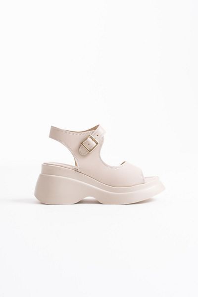 Zerenyus Rachel Premium Wedge Heel Women's Beige Casual Shoes
