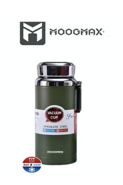 MOOGMAX 600ml Smart Bottle - Keeps hot and cold with a temperature display and a stylish design for travel and work