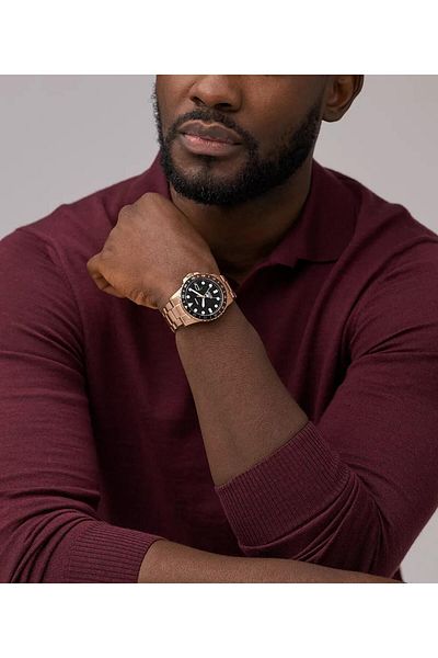 Fossil Men's Watch, Fossil, Blue GMT FS6027