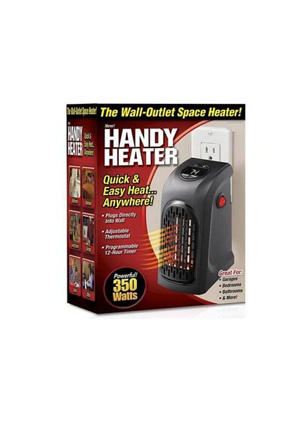 BOEM Mini Electric Fan Heater with Remote Control for Room, LED Display with Temperature Control