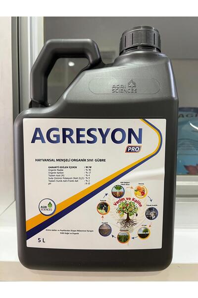 AGRISCIENCES Agresyon Pro Hayvansal Menşeili Organik Sıvı Gübre