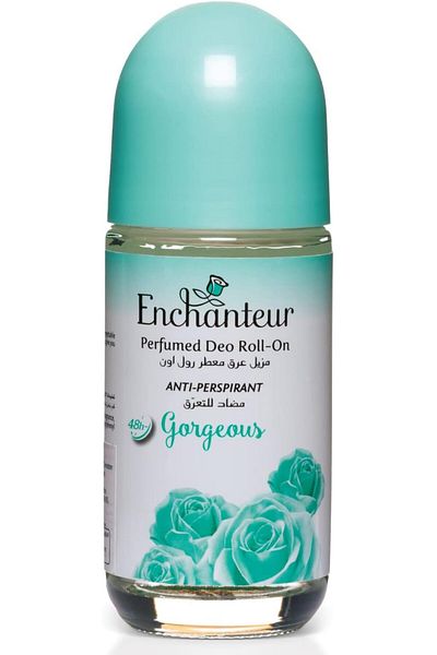 ENCHANTEUR Gorgeous Roll-On Deodorant - 48 Hours Protection from Bad Odors, 50ml Enchanteur for Women