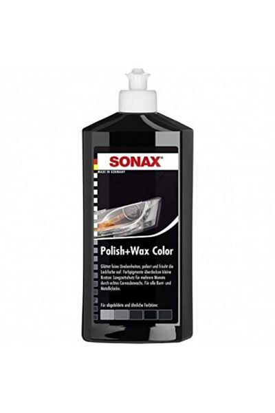 Sonax Nano Pro Wax Polish Paste, Black, 500ml