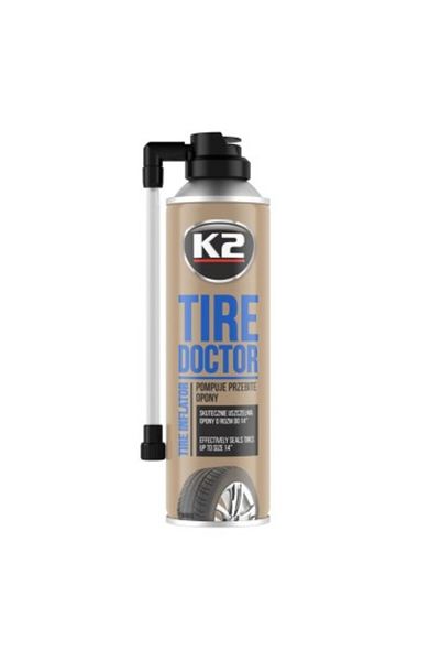 K2 Spray Tire Doctor pentru umflarea și repararea anvelopelor, 400 ml