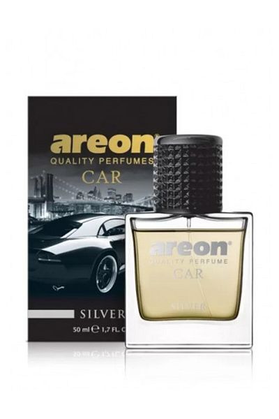 Areon Perfume Silver Car Air Freshener 50ml