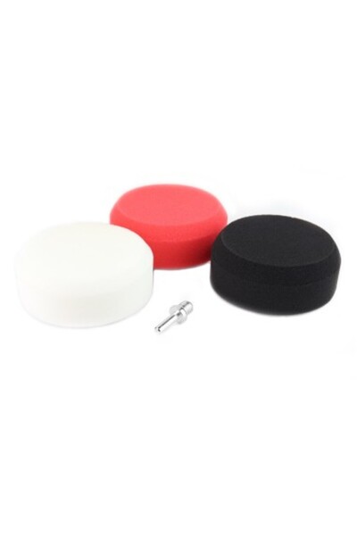 A ŞAMİOĞLU Set de 3 bureți și discuri de lustruit 125 mm