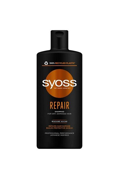Syoss Repair – Shampoo for dry and damaged hair, 440 ml