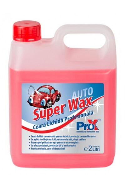 PRO-X ANTİFREEZE Ceară auto lichidă concentrată Super Wax Pro-X 2L