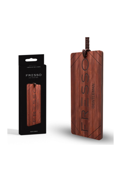 FRESSO Odorizant auto din lemn pentru gentlemeni
