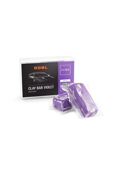 ADBL Argilă de decontaminare medie Clay Bar Violet, 100g 2 buc.