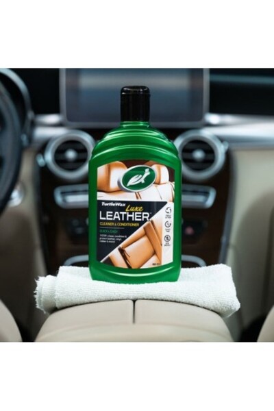 Turtle Wax Πολυτελές καθαριστικό και μαλακτικό δέρματος, 500ml