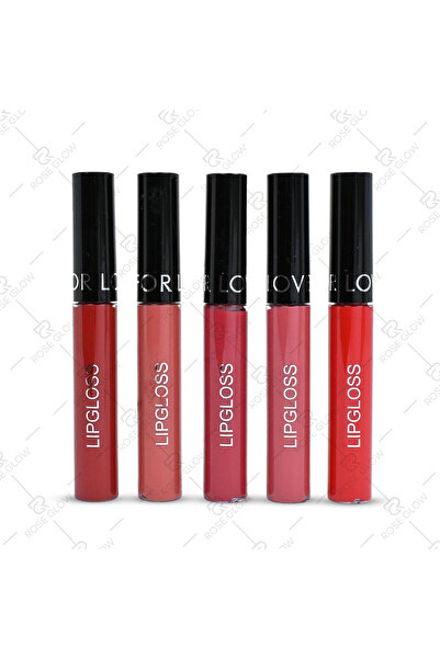 FOR LOVER "love & Lip Stains Set" مجموعة أرواج وقلوسات سائلة ثابتة للشفاه بلمسة نهائية ساحرة