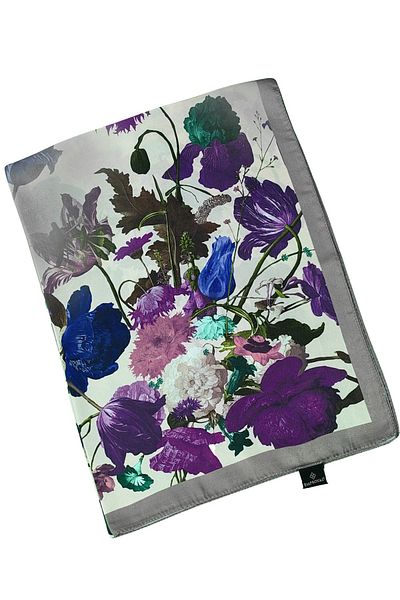 mim eşarp Emproyal Voile Cotton Shawl 75X190 cm - Floral Pattern