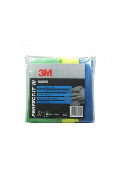 3M Set de 3 lavete de lustruit reutilizabile de înaltă performanță 3M 3PCS