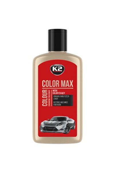 K2 Ceară auto colorantă K2 Color Max Roșu, 250ml
