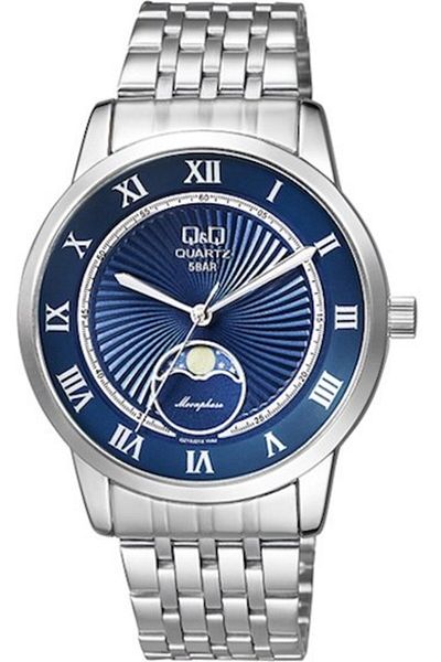 Q&Q Ceas Barbati, Q&amp;Q by Citizen, Moonphase QZ10J218Y