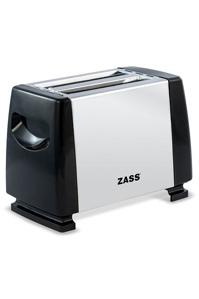 Zass Toaster Zass ZST 08A, 800W, 2 slices, Crumb tray