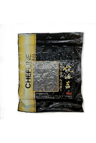 Chefline Sushi Nori Yosun 50 Yaprak 125g gold