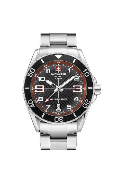 Swiss Alpine Military Mens Watch Swiss Military 7029.1136, Quartz, 42mm, 10ATM