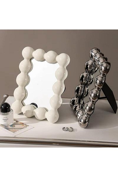 OEM LUNA LUX Cosmetic Mirror Rectangular 27 x 21 cm with wall or desk mount