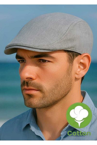 Mood Agenda Men's Cotton Linen Cap Hat