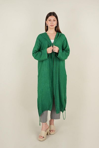 Ranasubaşı Hooded Linen Cap