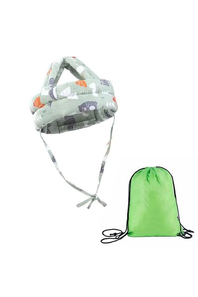 OEM Set Casca Antisoc de Protectie la Cazaturi pentru Bebelusi si Geanta de Transport si Depozitare Incl
