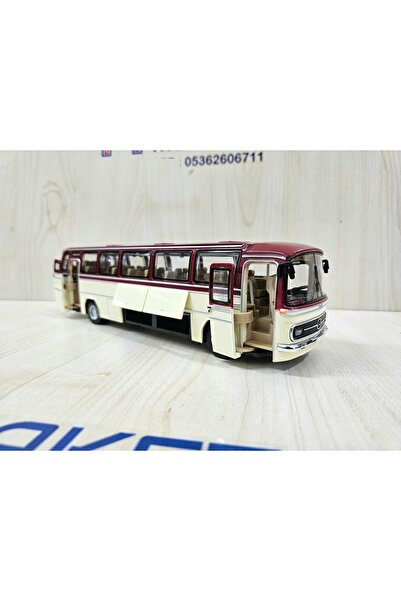 Maket 1/43 ölçek 25 cm metal MERCEDES BENZ O302 OTOBÜS MAKETİ