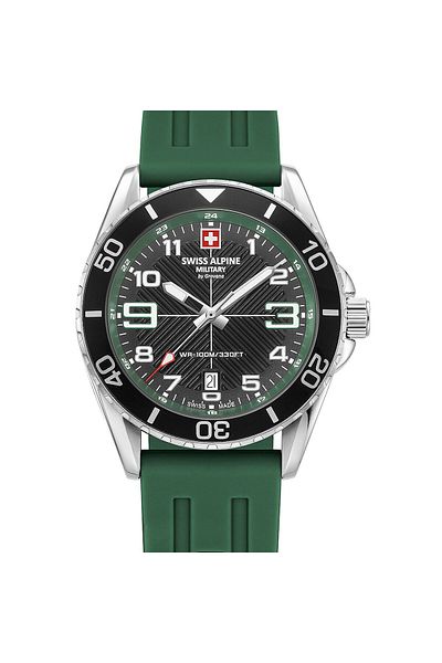 Swiss Alpine Military Mens Watch Swiss Military 7029.1834, Quartz, 42mm, 10ATM