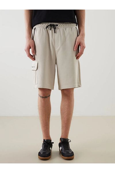 LC Waikiki Ανδρικό σορτς XSIDE Μαύρο Standard Fit
