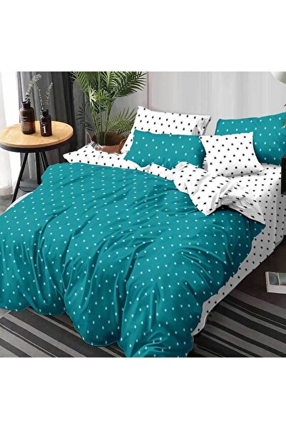 Patul Lenjerie Bumbac Finet, Pucioasa, Pat Dublu, 2 Persoane, 6 Piese