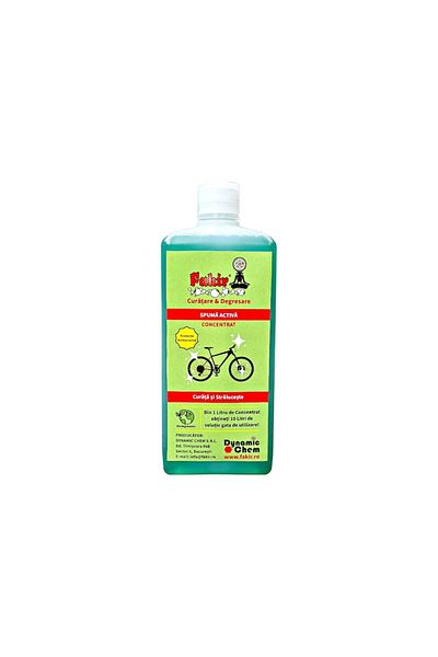 Fakir Concentrated Active Foam for Bicycles, FAKIR Cleaning & Degreasing, 1 L Bottle
