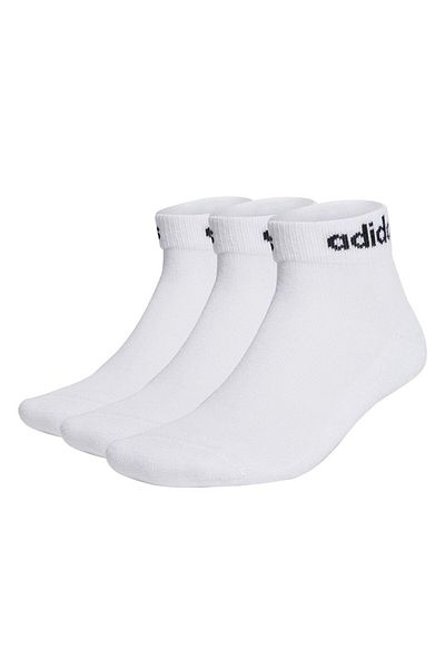adidas 3 чифта омекотени линейни чорапи до глезена