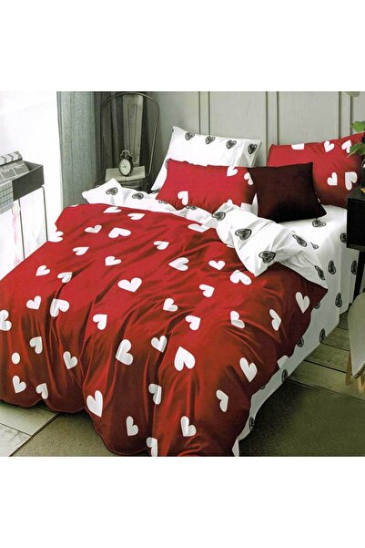 Patul Lenjerie Bumbac Finet, Pucioasa, Pat Dublu, 2 Persoane, 6 Piese