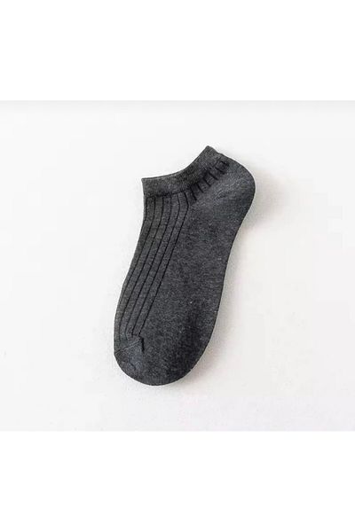 Bestrend 5-Piece Short Socks Unisex Solid Colors