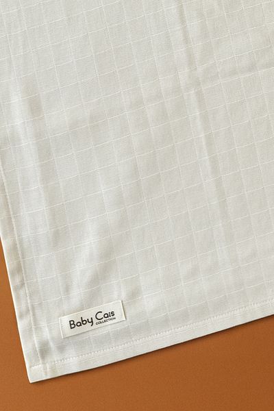 Baby Cais Collection Organic 100% Cotton Muslin Baby Cover – Swaddle, Baby Blanket, Mouth Diaper, Diaper Cover