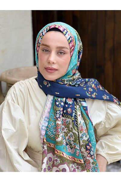 Modakaşmir شال تانكا بنمط الصمت