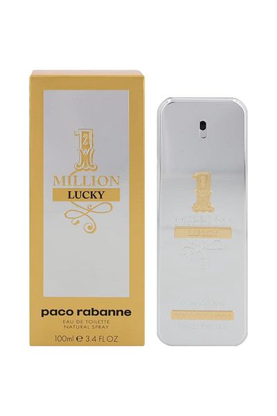 Paco Rabanne 1 Million Lucky by Paco Rabanne Eau de Toilette Spray, 3.4 Fl Oz